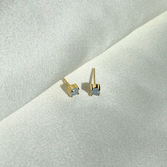 Evergreen Sparkle Stud Earrings