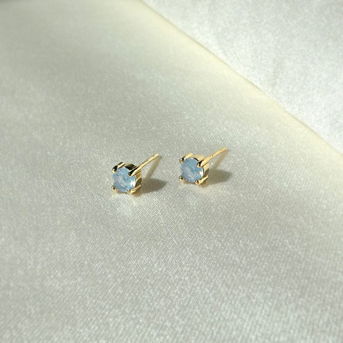 Evergreen Sparkle Stud Earrings