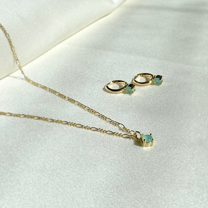 Evergreen Sparkle Drop Earrings