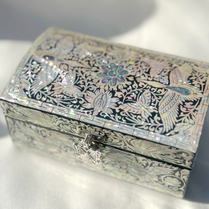 Butterfly Lock Jewelry Box