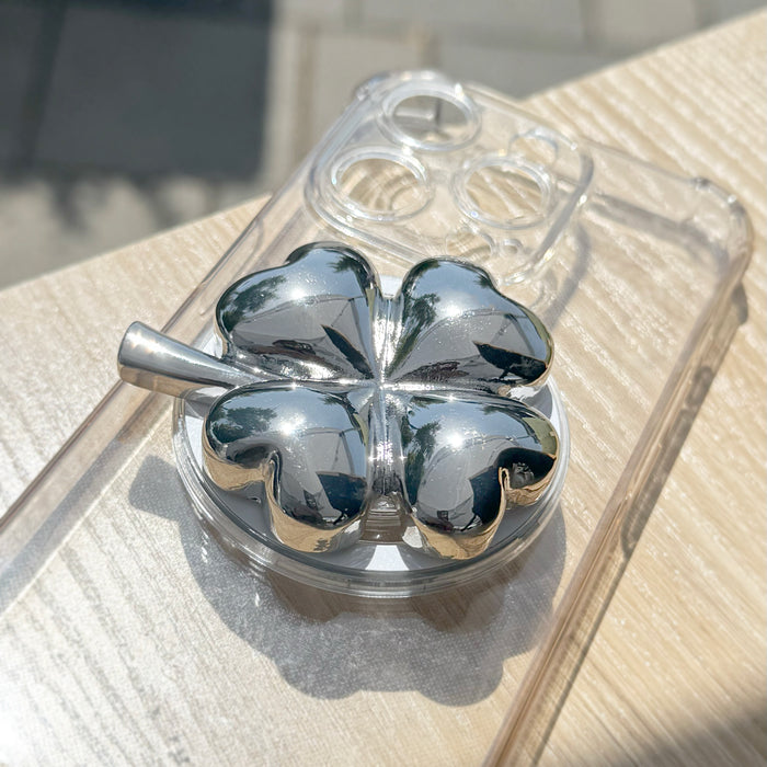 Four-Leaf Glow Pop Socket