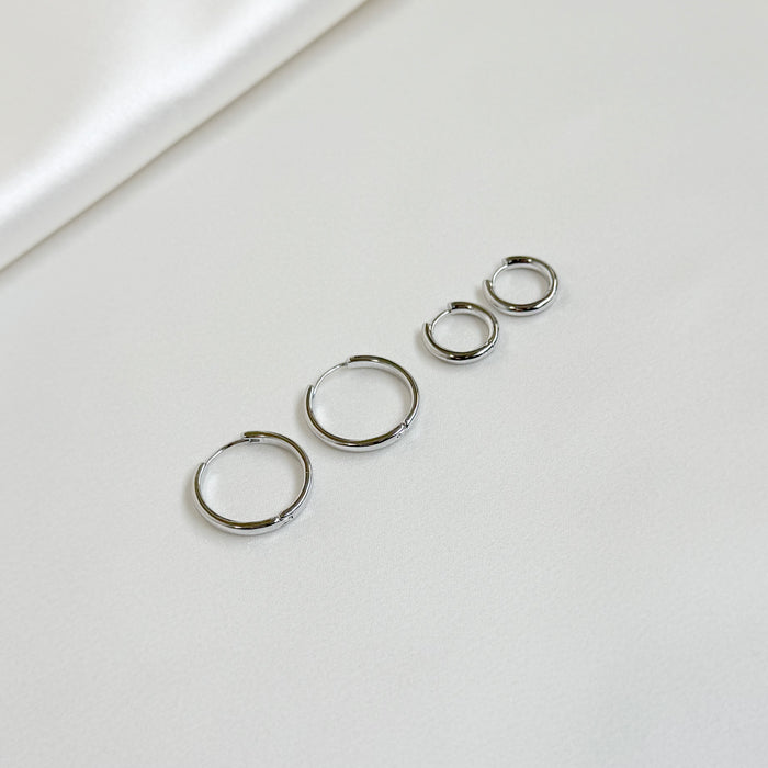 Medium Tube Hoop Earrings
