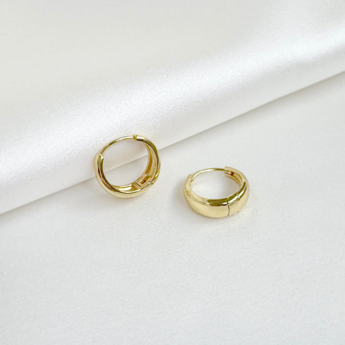 Teardrop Hoops Earrings