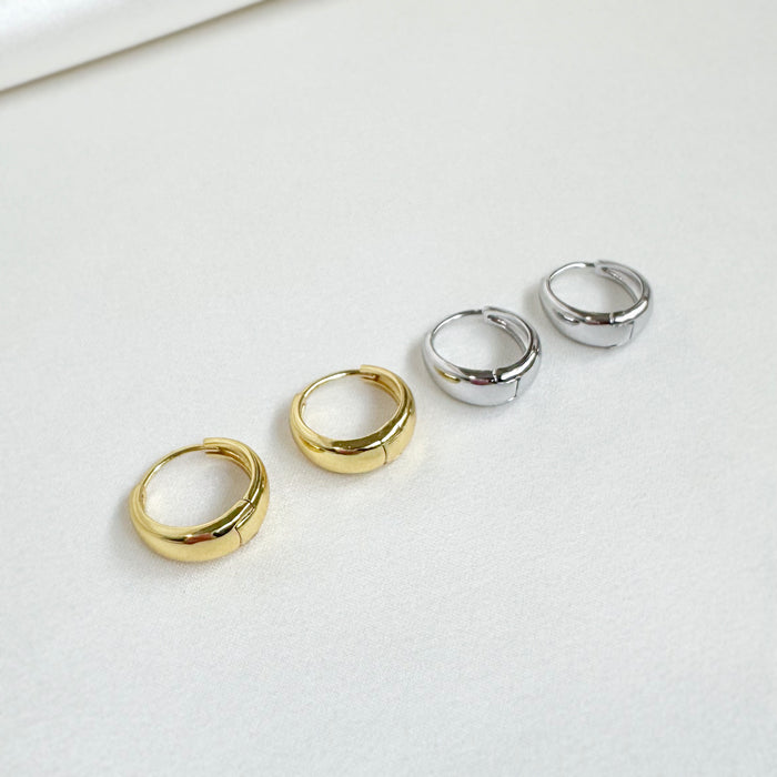 Teardrop Hoops Earrings