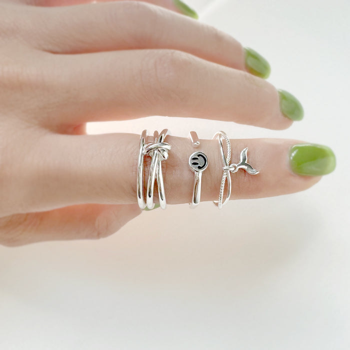 Cheerful Smile Ring