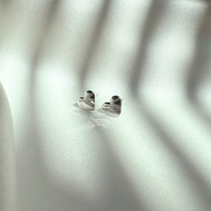Melted Heart Earrings
