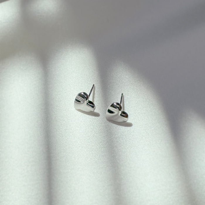 Melted Heart Earrings