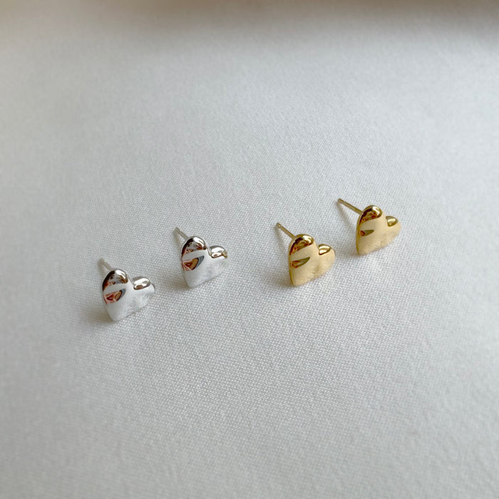 Melted Heart Earrings