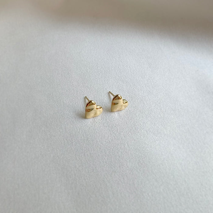Melted Heart Earrings