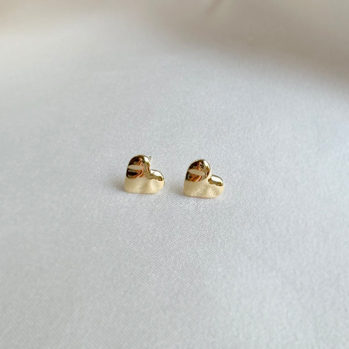 Melted Heart Earrings