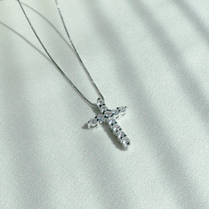 Celeste Cross Necklace