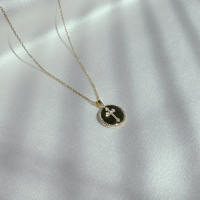 Sarah Cross Necklace