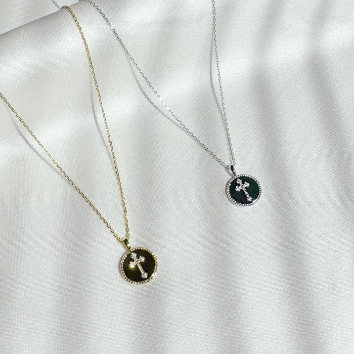 Sarah Cross Necklace