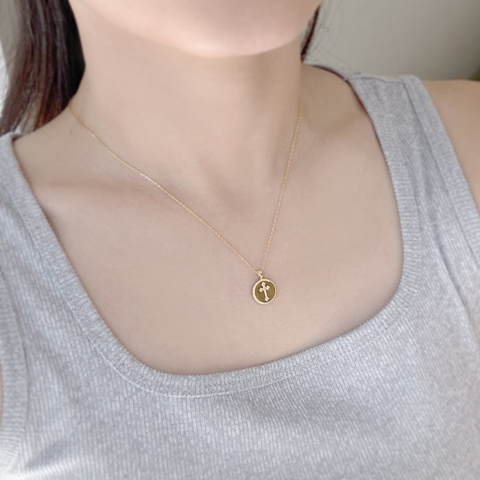 Sarah Cross Necklace