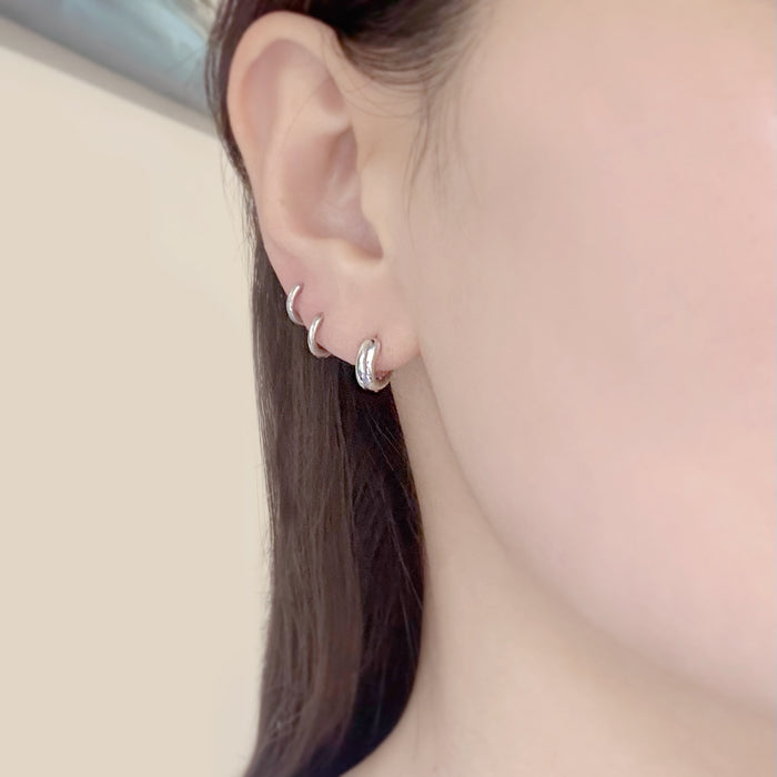Mini Loop Earrings