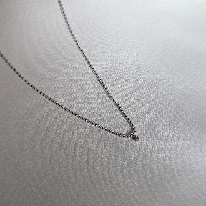 Halo Drop Necklace