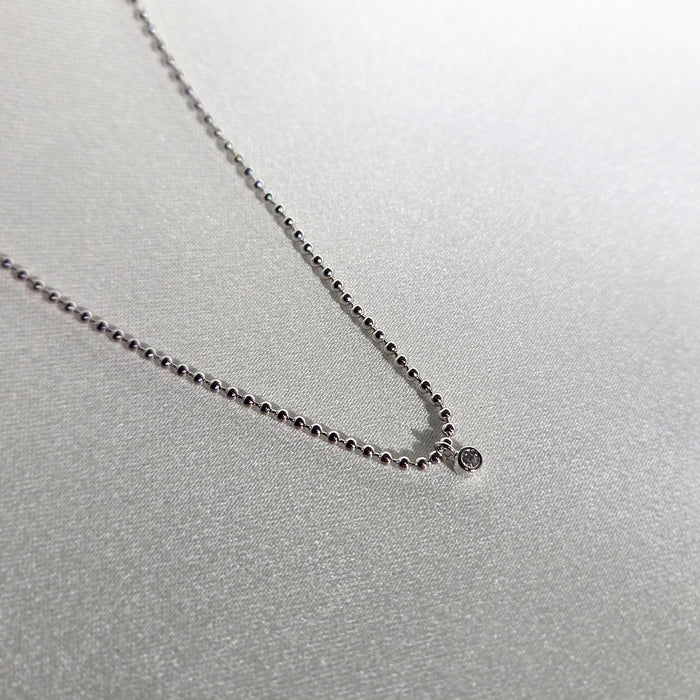 Halo Drop Necklace