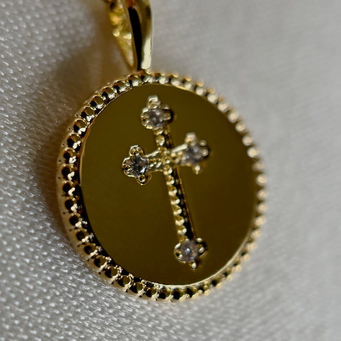 Sarah Cross Necklace