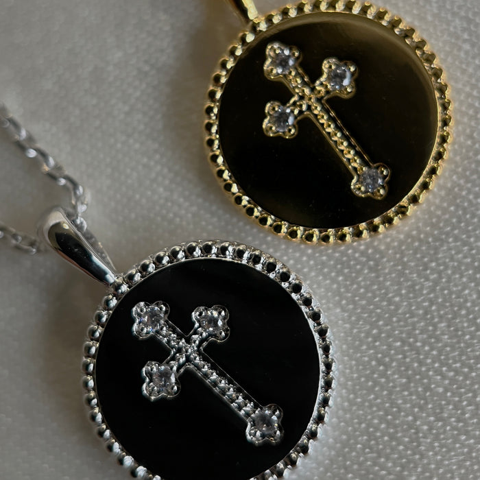 Sarah Cross Necklace