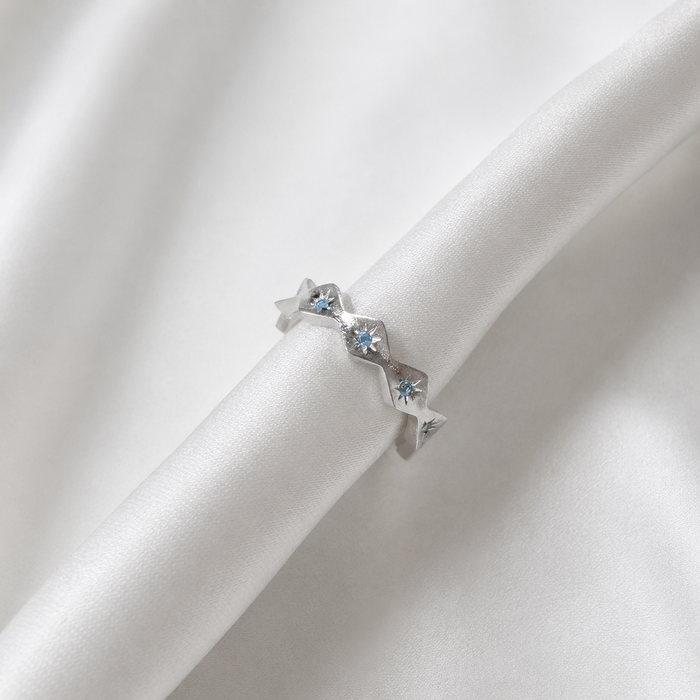 Blue Star Ring