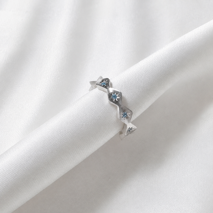 Blue Star Ring