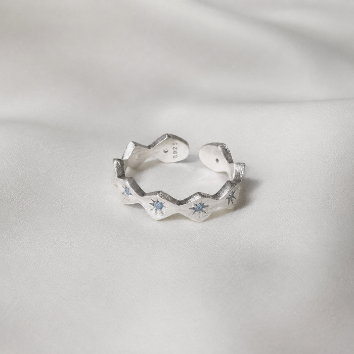 Blue Star Ring