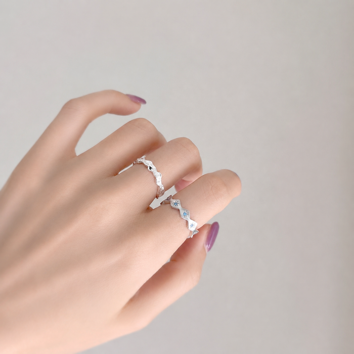 Blue Star Ring