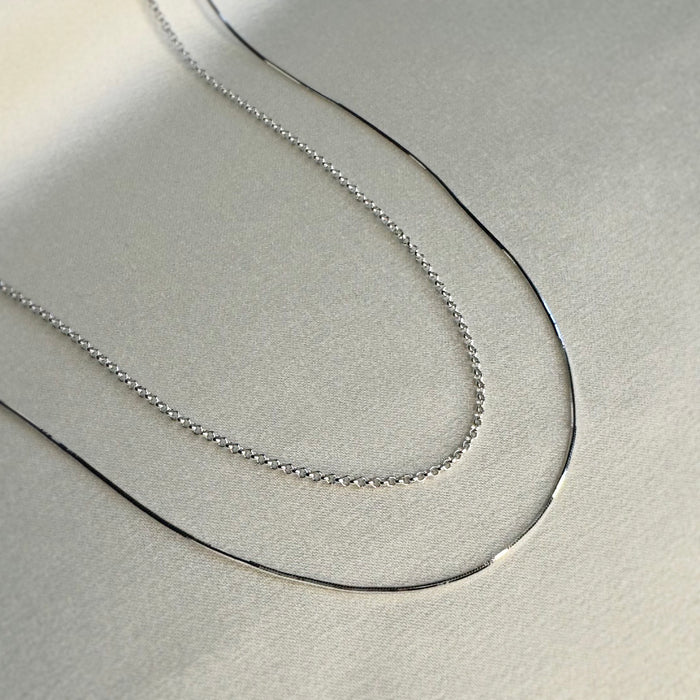 Layered Snake Chain Necklace