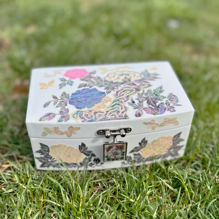 Blanche Peony Jewerly Box