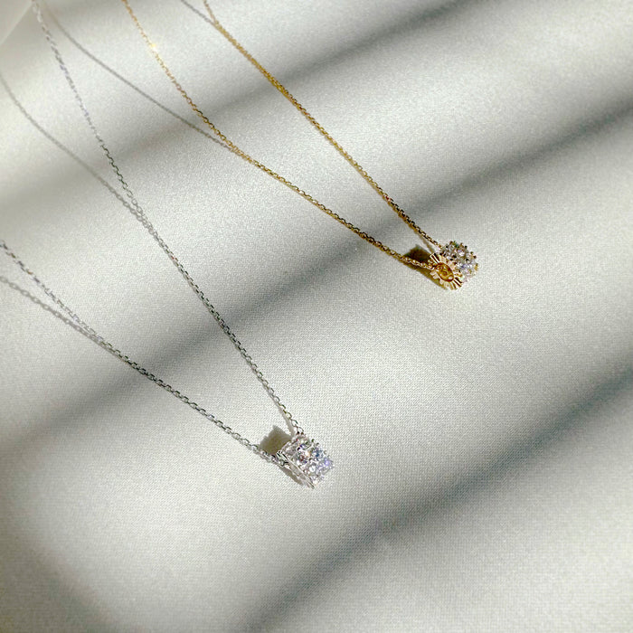 Spark Spinner Necklace