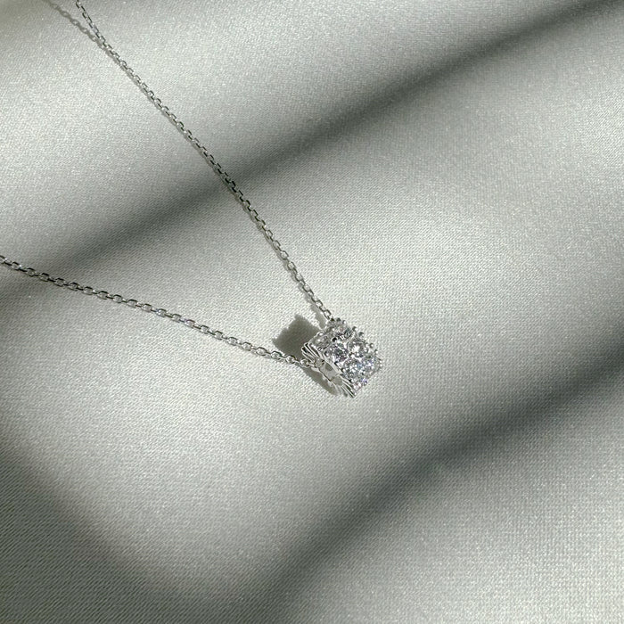 Spark Spinner Necklace