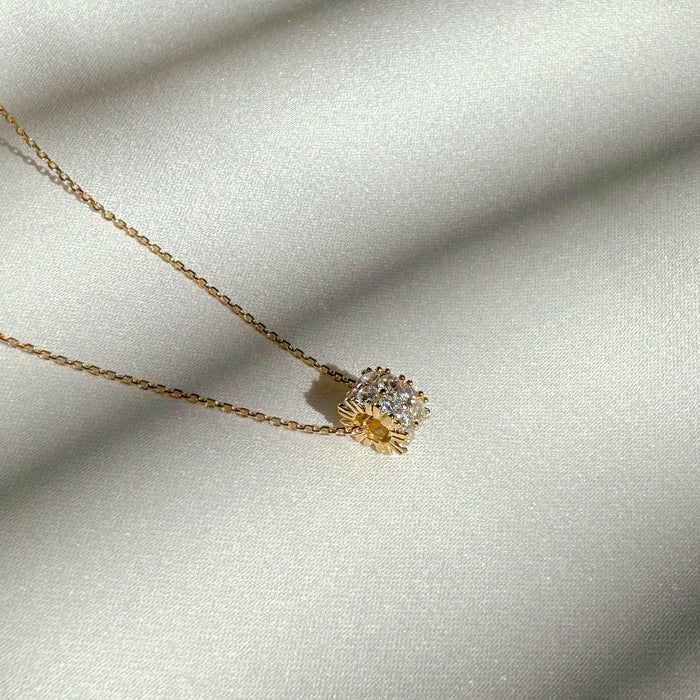 Spark Spinner Necklace