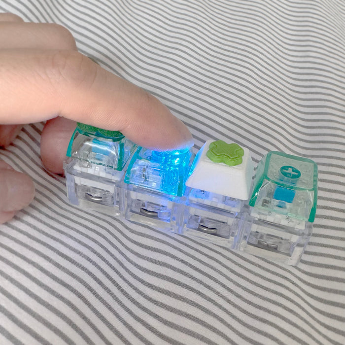 Lucky Clover Keycap Keyring