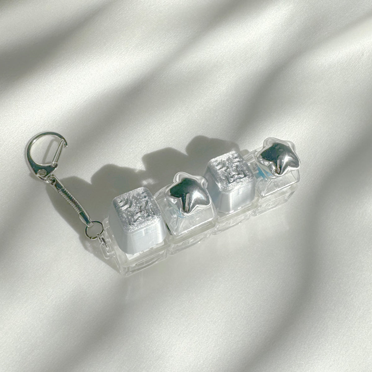 Metal Star Keycap Keyring– THE EEUM