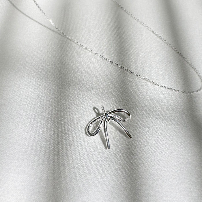 Dainty Bow Pendants