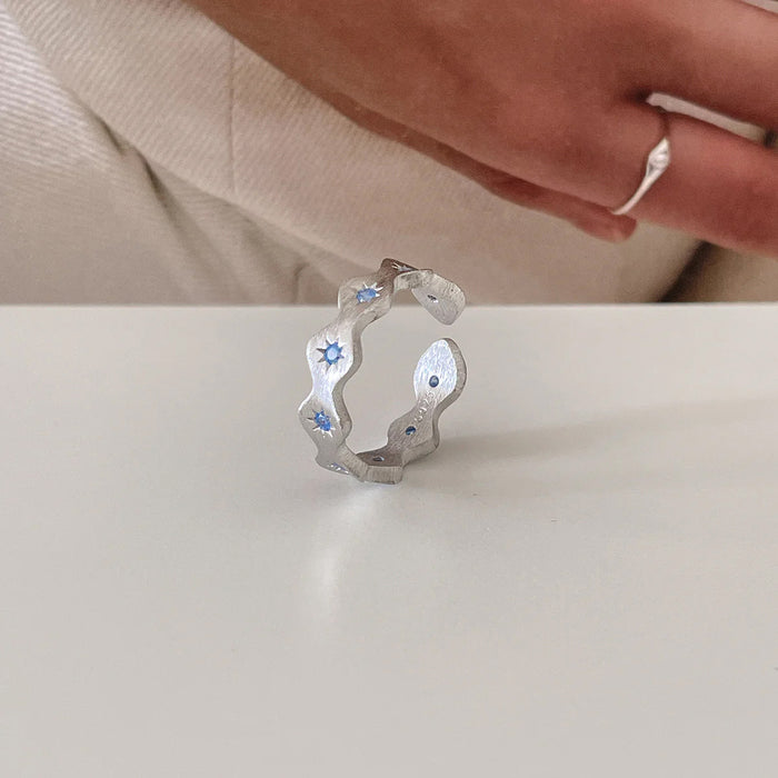Blue Star Ring